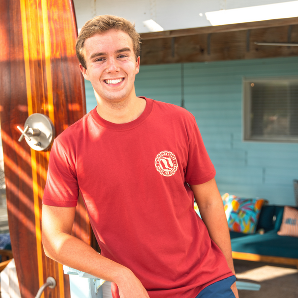 YIN YANG FLORIDA TEE - GARNET - Sunshine State®