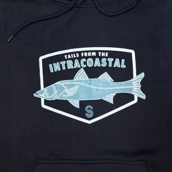 SNOOK UNISEX FLEECE HOODIE - NAVY - Sunshine State® Goods