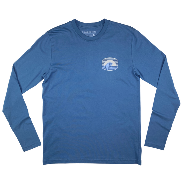 HORIZON LONG SLEEVE TEE - CAPTAINS BLUE - Sunshine State®