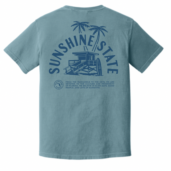 Lifeguard Stand T-Shirt | Florida Beach Graphic
