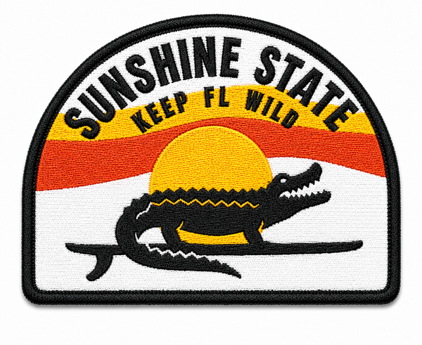 Surfing Gator Sunset Hat: Design It!