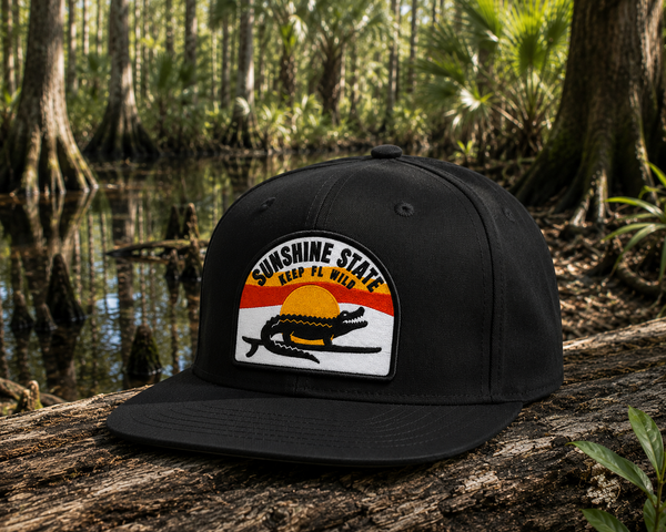 Surfing Gator Sunset Hat: Design It!