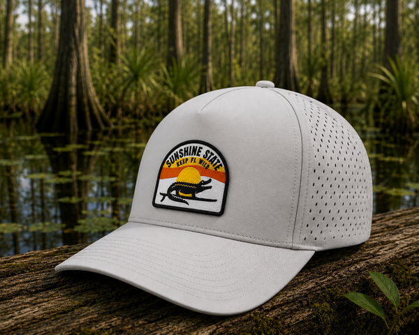Surfing Gator Sunset Hat: Design It!