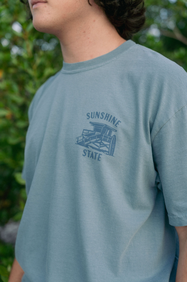Lifeguard Stand T-Shirt | Florida Beach Graphic