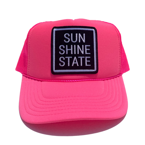SUNSHINE STATE® FOAM TRUCKER - NEON PINK - Sunshine State® Goods