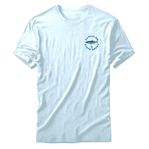 TARPON TEE - PALE BLUE - Sunshine State® Goods