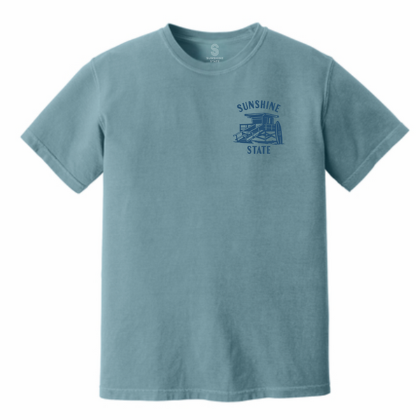 Lifeguard Stand T-Shirt | Florida Beach Graphic