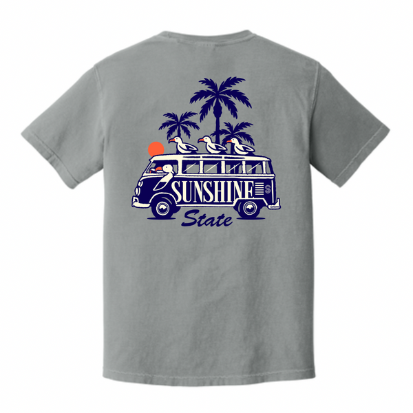 Seagull Road Trip T-Shirt | Florida Coastal Tee