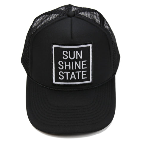 SUNSHINE STATE® FOAM TRUCKER - ALL BLACK - Sunshine State®