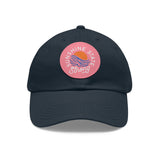 SUNSHINE STATE DAD HAT WITH LEATHER PATCH