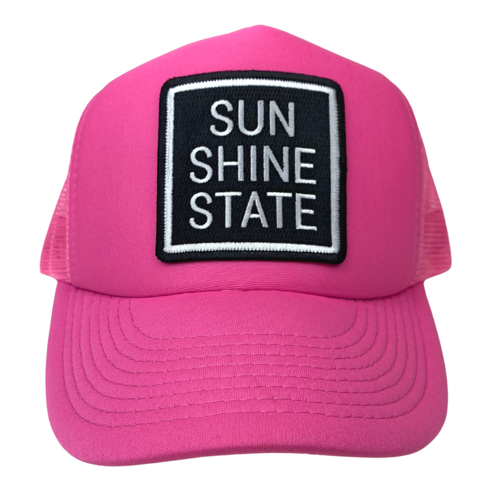 SUNSHINE STATE® FOAM TRUCKER - ALL PINK - Sunshine State® Goods