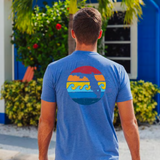 FLORIDA SUNSET TEE - ROYAL - Sunshine State® Goods