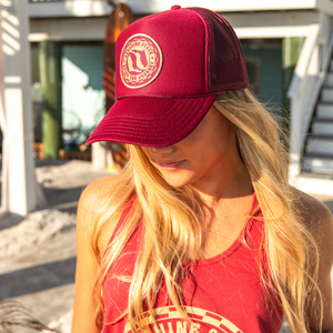 YIN YANG FLORIDA FOAM TRUCKER - GARNET - Sunshine State®