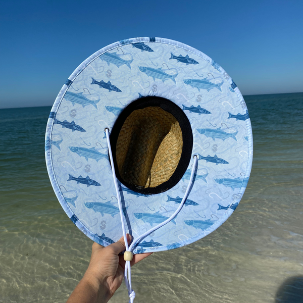 FLORIDA FISH STRAW HAT - ADULT FIT - Sunshine State® Goods