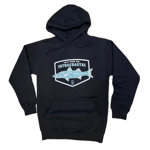 SNOOK UNISEX FLEECE HOODIE - NAVY - Sunshine State® Goods
