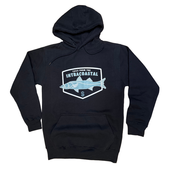 SNOOK UNISEX FLEECE HOODIE - NAVY - Sunshine State® Goods