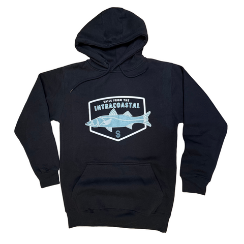 SNOOK UNISEX FLEECE HOODIE - NAVY