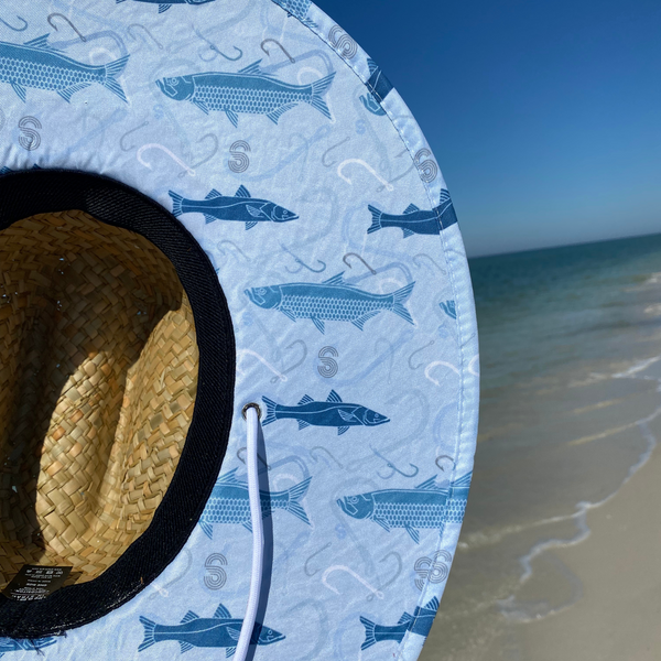 FLORIDA FISH STRAW HAT - ADULT FIT - Sunshine State® Goods