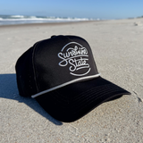 NEW! SCRIPT LASER-PERFORATED PERFORMANCE ROPE HAT - Sunshine State® Goods