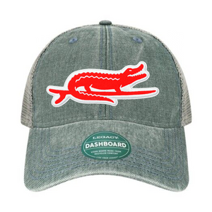Blue Steel/Grey Surfing Gator
