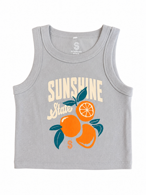 Citrus Coast Crop Tank | Florida Graphic Tank