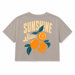 Citrus Coast Crop T-Shirt | Florida Graphic Tee