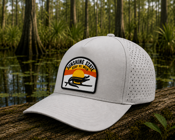 Surfing Gator Sunset Hat: Design It!
