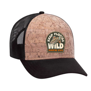 Cork/Black/6 Panel Turtle Time