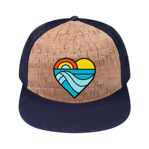 Cork/Blue Heart