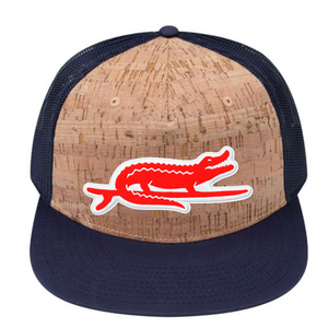 Cork/Blue Surfing Gator