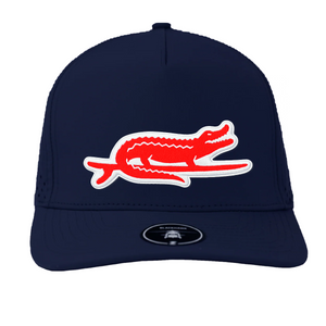 Dark Blue Surfing Gator