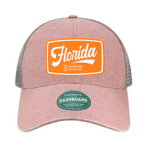 Dusty Rose/Grey Orange Coastal