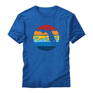 FLORIDA SUNSET YOUTH TEE -  ROYAL - Sunshine State® Goods