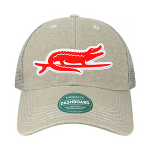 Grey Sunshine Surfing Gator