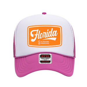 Hot Pink/White Orange Coastal
