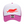 Hot Pink/White Surfing Gator