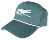 NEW! SURF GATOR LASER-PERFORATED PERFORMANCE ROPE HAT - Sunshine State® Goods