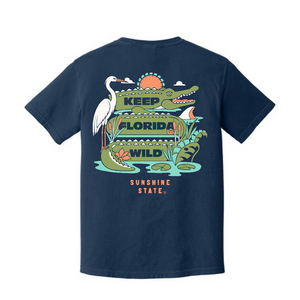 Keep Florida Wild T-Shirt | Florida Gator Graphic