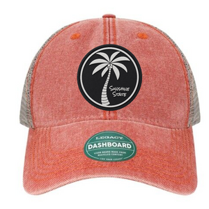 Nantucket Red/Grey Coastal Palm