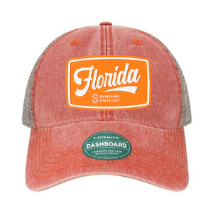 Nantucket Red/Grey Orange Coastal