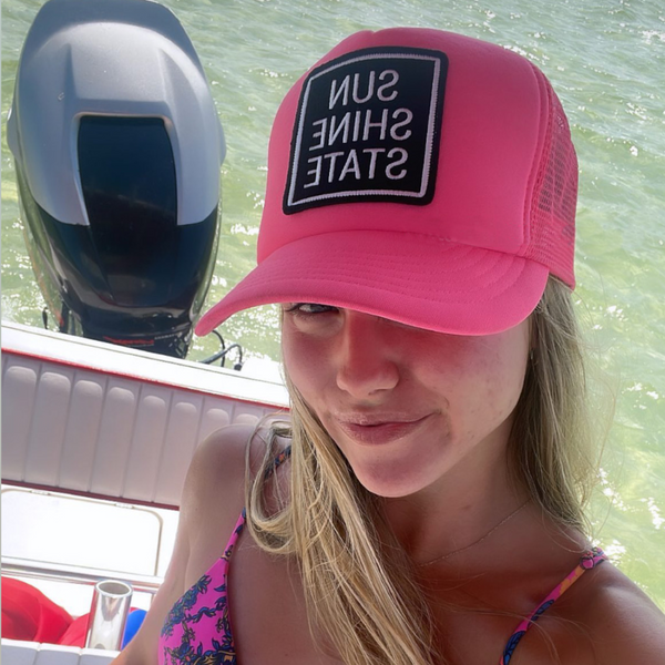 SUNSHINE STATE® FOAM TRUCKER - NEON PINK - Sunshine State® Goods