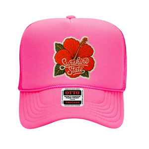 Neon Pink Hibiscus
