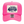Neon Pink Seagull