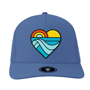 Ocean Blue Heart