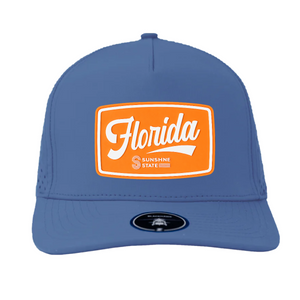 Ocean Blue Orange Coastal