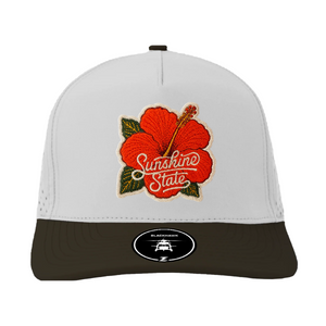 Off-White/Black Hibiscus