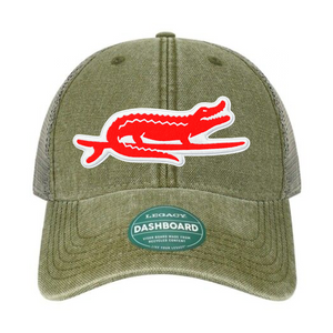 Olive/Grey Surfing Gator