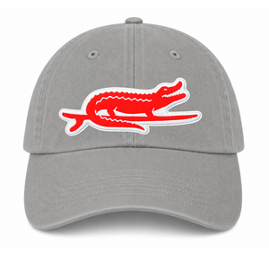Relaxed Grey Surfing Gator