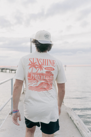 Pier Days T-Shirt | Florida Coastal Graphic