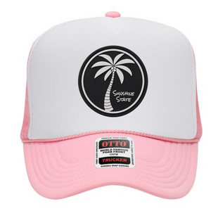 Soft Pink/White Coastal Palm